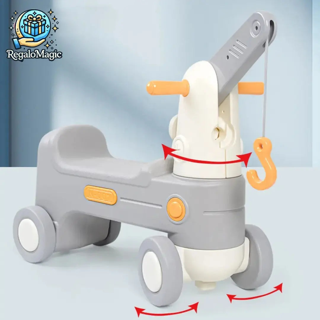 Juguete educativo 2 en 1 para niños pequeños, estimula el movimiento y la exploración