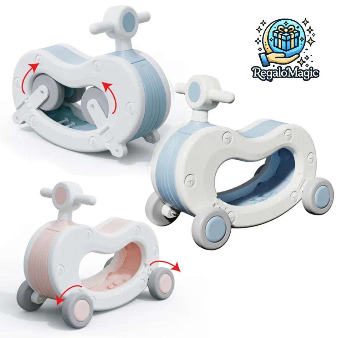 Juguete educativo 2 en 1 para niños pequeños, fomenta la exploración y el movimiento