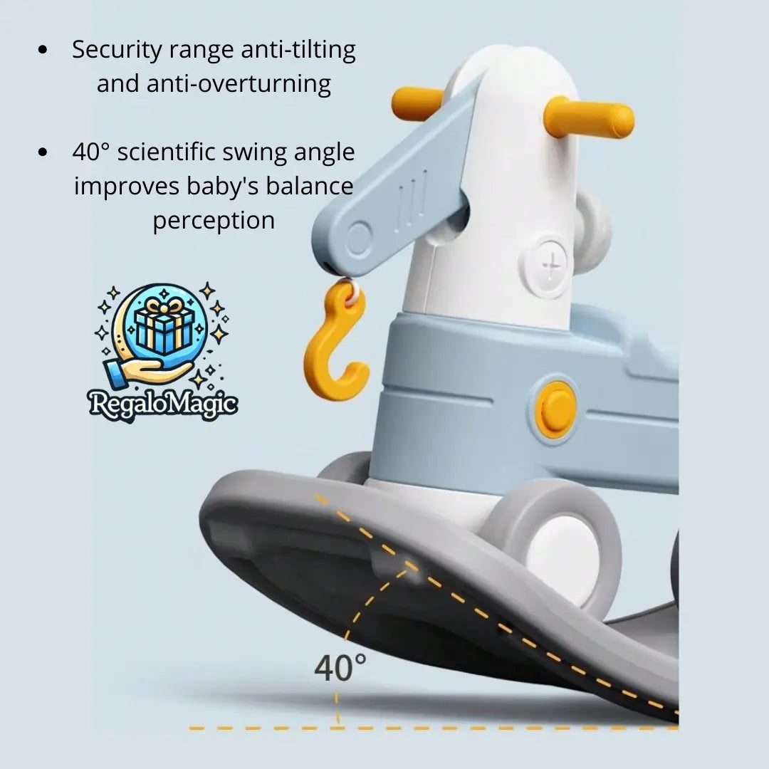 Regalo original para bebés y niños pequeños, correpasillos y juguete de montar